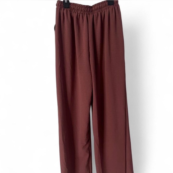 No Discount ✨ Lightweight Wide Leg Pants – Elastic Waist – – Size XL ✨ - Picture 6 of 13